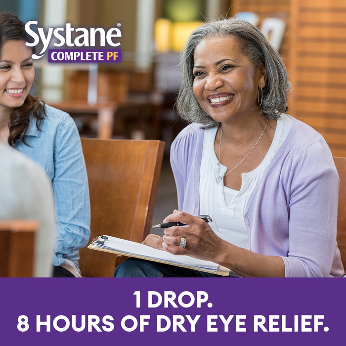 Systane Complete Preservative-Free Dry Eye Lubricant Drops - 10mL