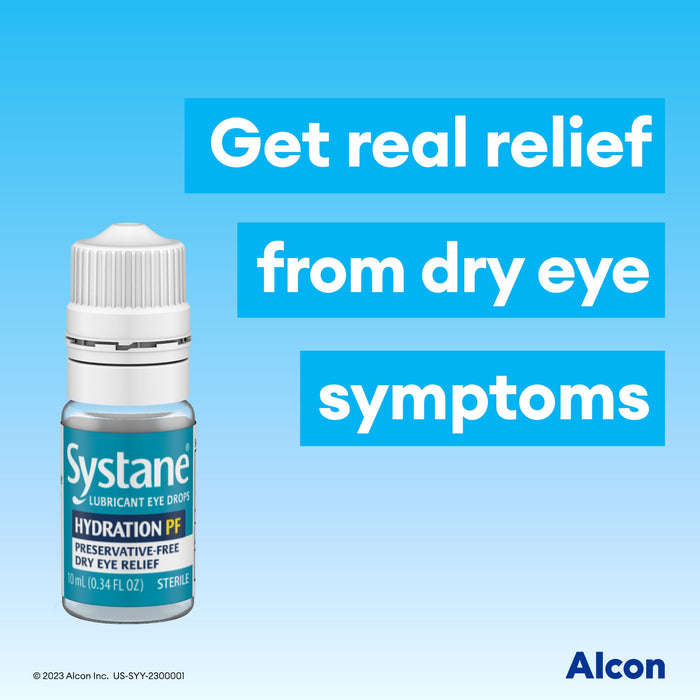 Systane Hydration Preservative-Free Lubricant Dry Eye Drops