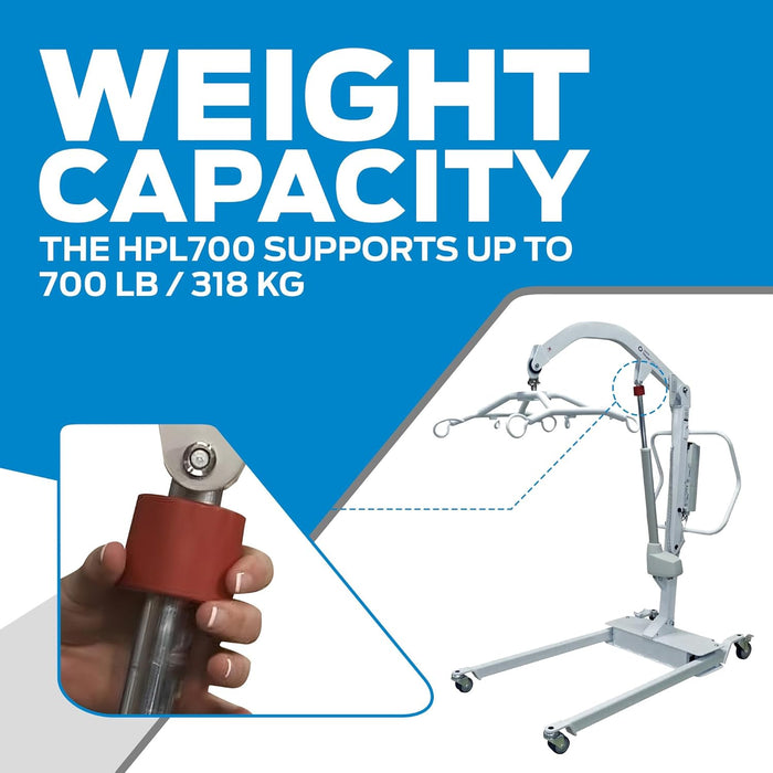 Joerns Hoyer HPL700 Bariatric Electric Patient Lift