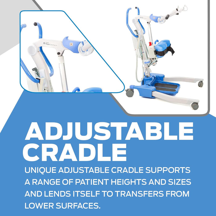 Joerns Hoyer Journey Stand Assist with Smart Monitor Patient Lift