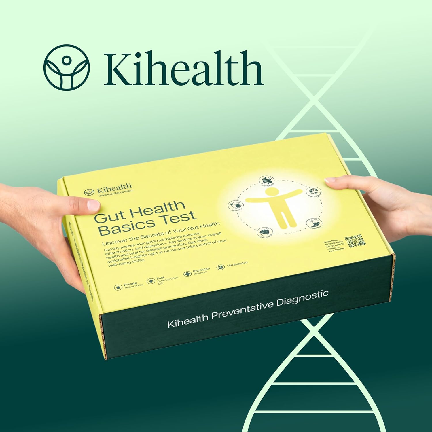 Prueba básica de salud intestinal de KiHealth
