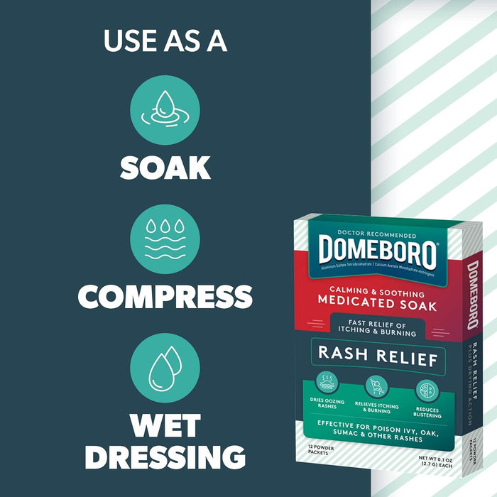 Domeboro Astringent Solution Powder Packets