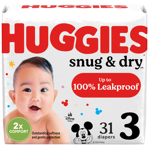 Huggies Disney Mickey Mouse Snug & Dry Baby Diapers