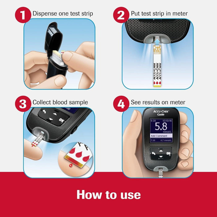 Accu-Chek Guide Blood Glucose Monitoring System Kit