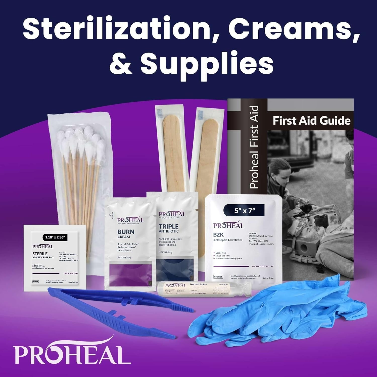 OSHA Compliant First Aid Kit Essentials in a Box