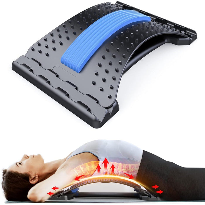 Pursonic Back Stretching Device for Lower Back Pain Relief