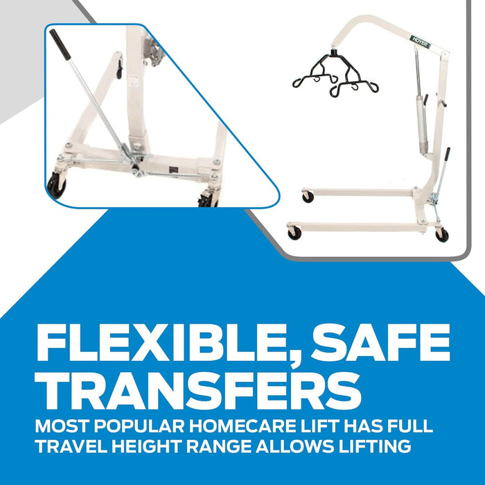 Joerns Hoyer HML400 Manual Patient Lift with Pump Handle