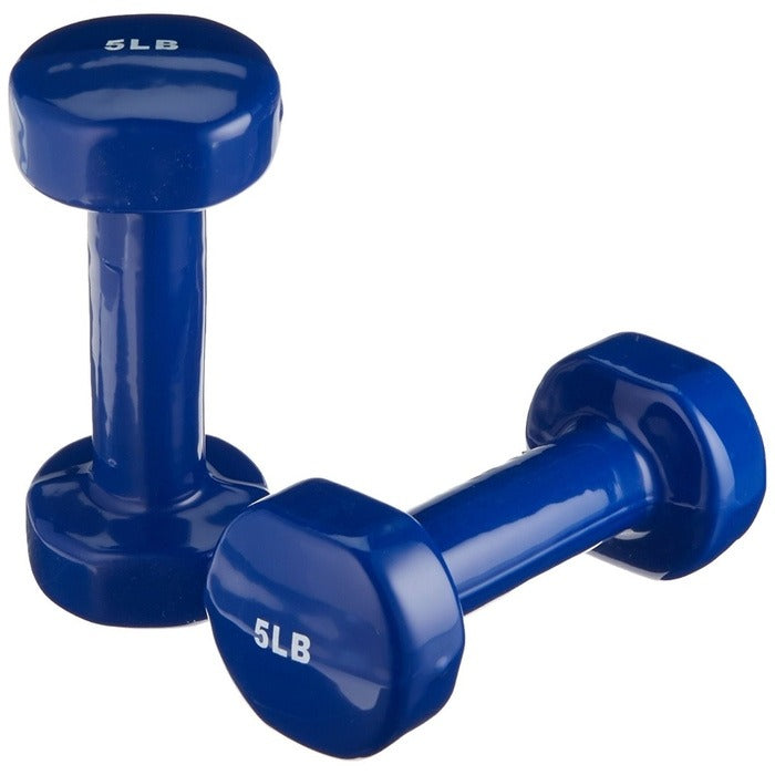 Vinyl-Coated Iron Dumbbells