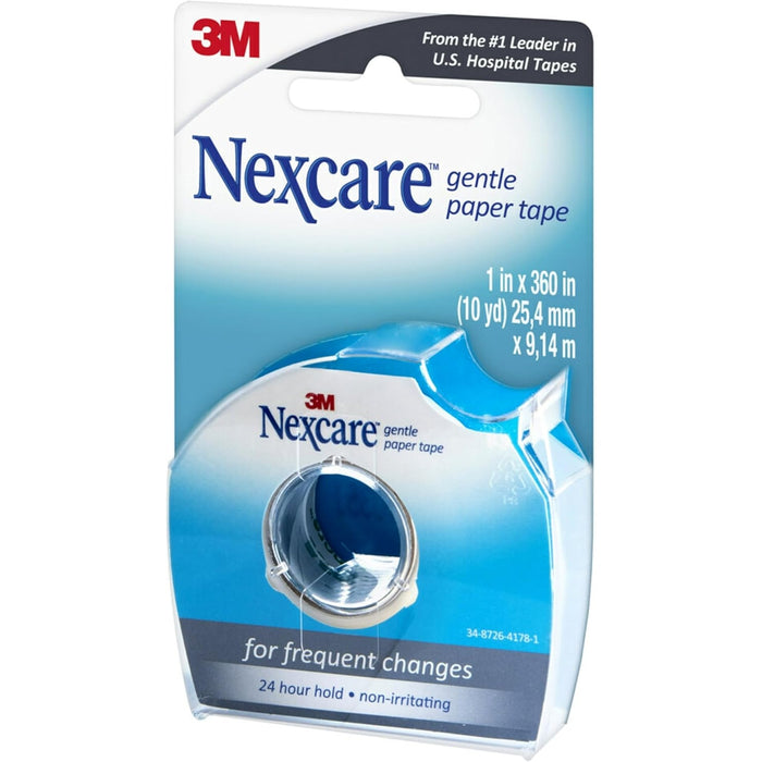 Nexcare Gentle Paper Tape Dispenser - 10 Yds