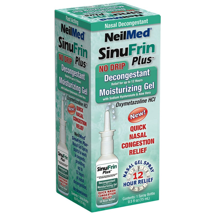 NeilMed Sinufrin Decongestant 12 Hour Quick Relief Nasal Spray