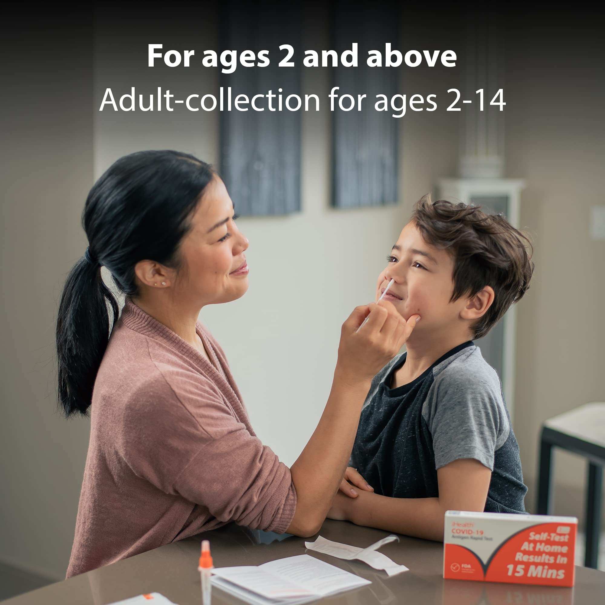 iHealth COVID-19 Antigen Rapid Test at Home Self-Test Results in 15 Mins