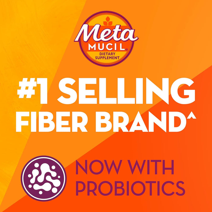 Metamucil Fiber + Probiotics Gummies for Digestive Health - 60 Ct