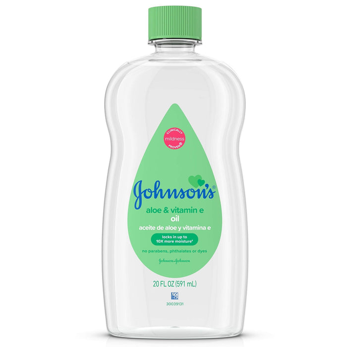 Johnson's Baby Oil with Aloe Vera & Vitamin E