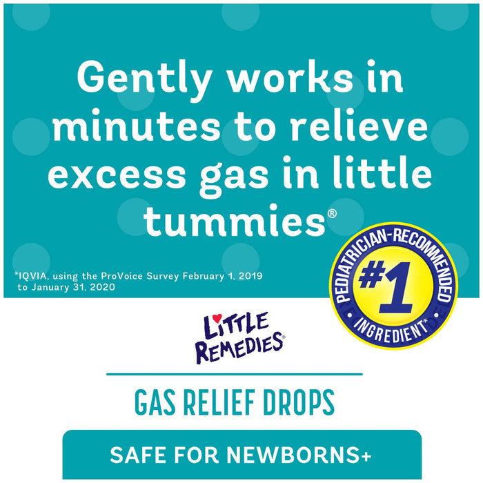 Little Remedies Babies Gas Relief Drops Natural Berry