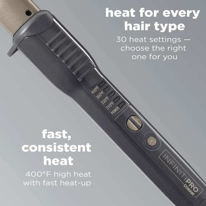 Conair InfinitiPro Tourmaline Ceramic 1-inch to ½-inch Curling Wand