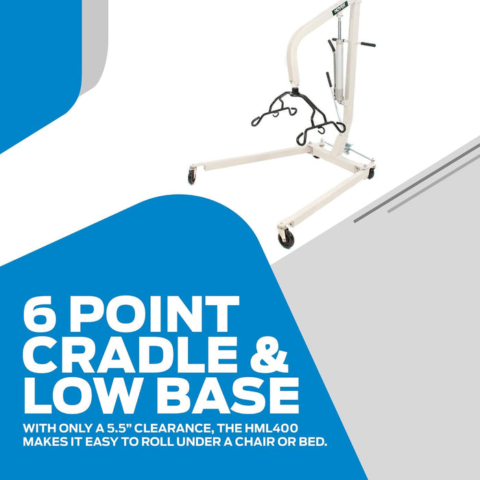 Joerns Hoyer HML400 Manual Patient Lift with Pump Handle