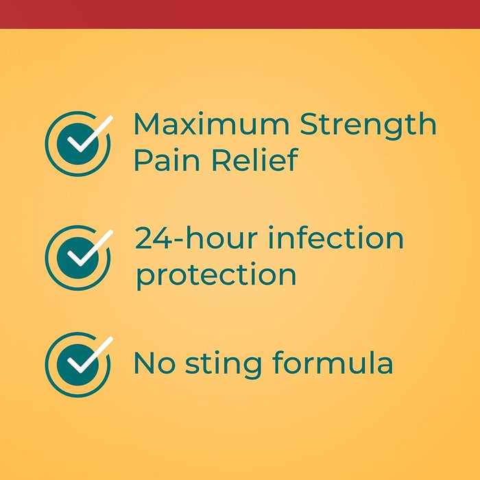 Neosporin +Burn Relief Max Strength Antibiotic Ointment - 0.5 oz