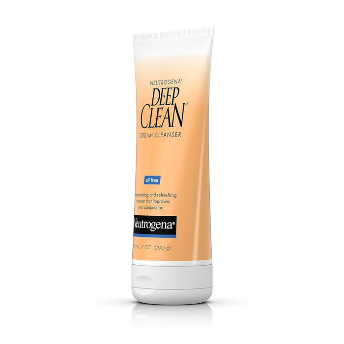 Neutrogena Deep Clean Oil-Free Daily Facial Cream Cleanser - 7 oz