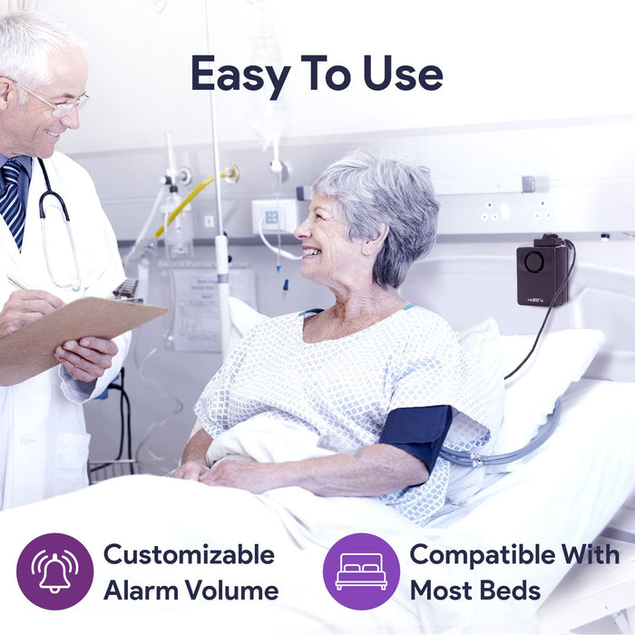 Bed Alarm For Elderly Dementia Patients, Magnet - Fall Prevention For Elderly