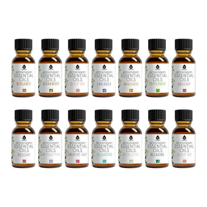 Pursonic 100% Pure Essential Aromatherapy Oils - 14 Varieties