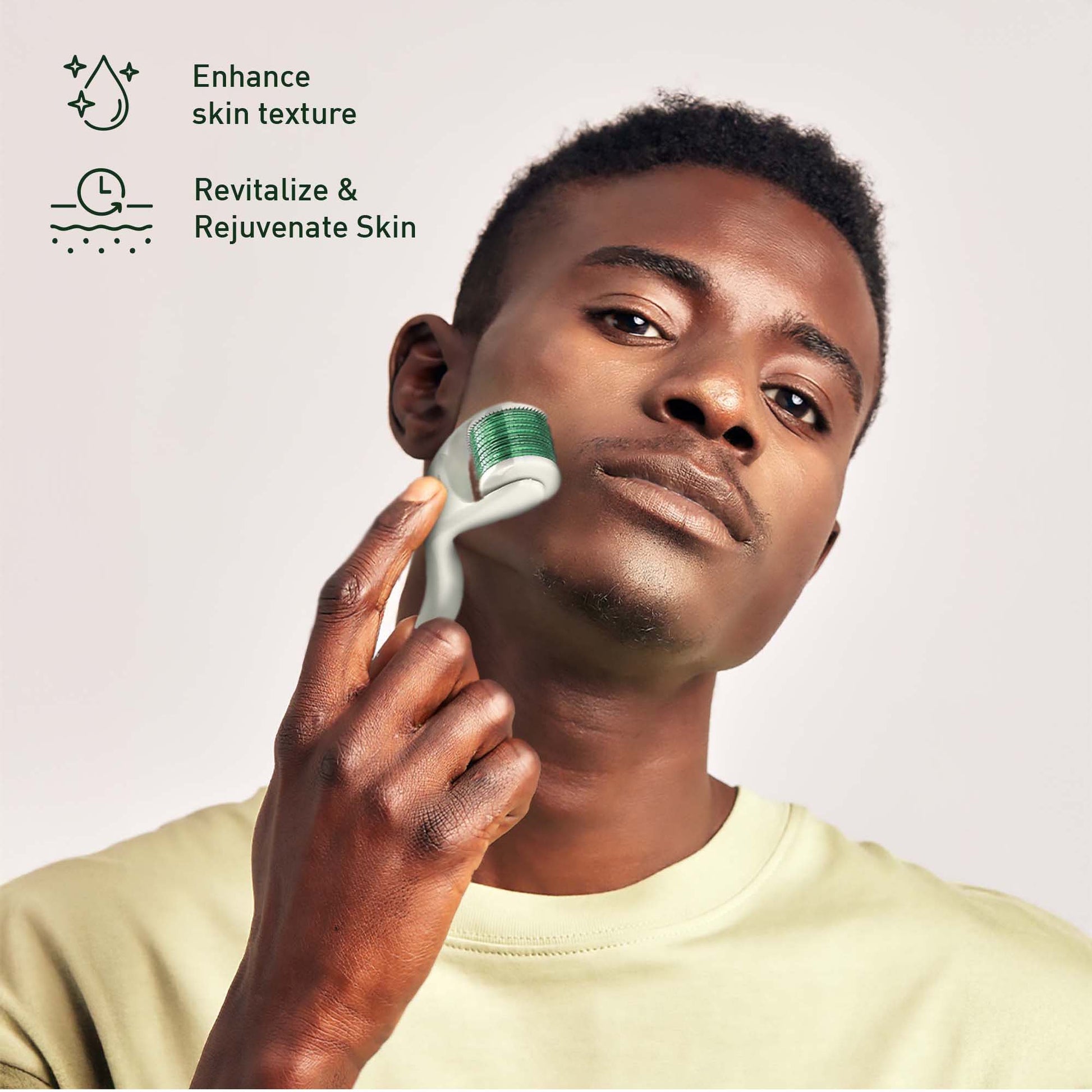 Pursonic Micro Needle Roller and 7-Day Hyaluronic Acid Serum Set Skin Renewal Bundle shophomemed