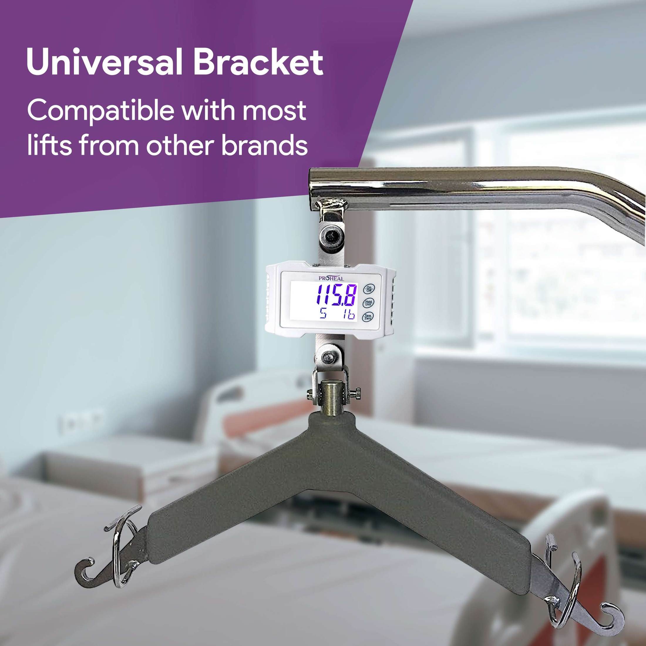 Digital Lift Scale for Patient Lifts - Compatible with Most Electric Lifts shophomemed