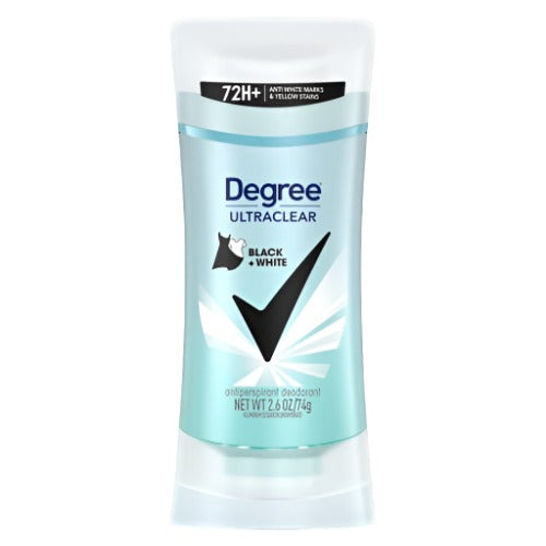 Degree UltraClear Antiperspirant Deodorant Black + White Stick - Women