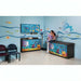 Clinton Complete Ocean Commotion Pediatric Treatment Table and Cabinets