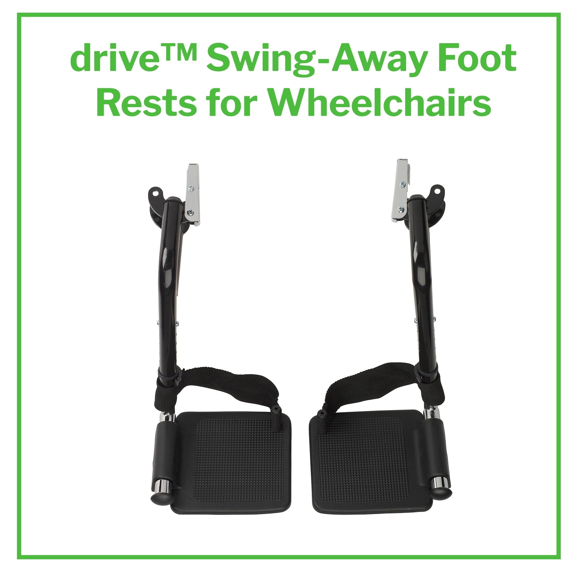 Drive Medical Wheelchair Footrest Set