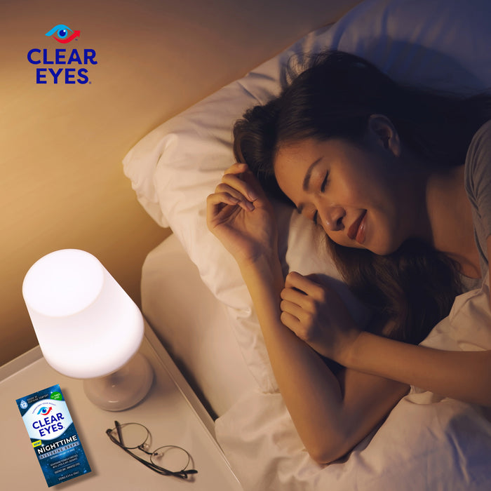 Clear Eyes Nighttime Restoring Eye Drops - 0.5 Oz