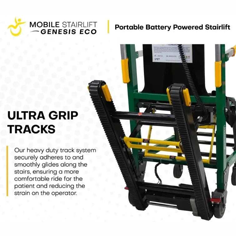 Genesis Eco Mobile Stairlift Battery Powered & Portable Stair Chair