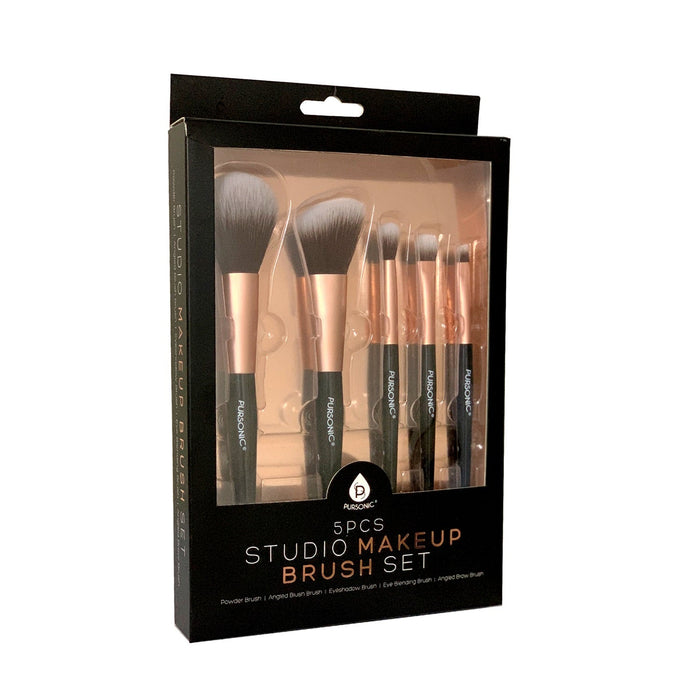 Pursonic Studio Makeup Brush Set - 5 Pcs