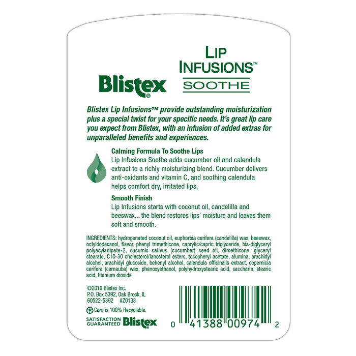 Blistex Lip Infusions Soothe Lip Balm