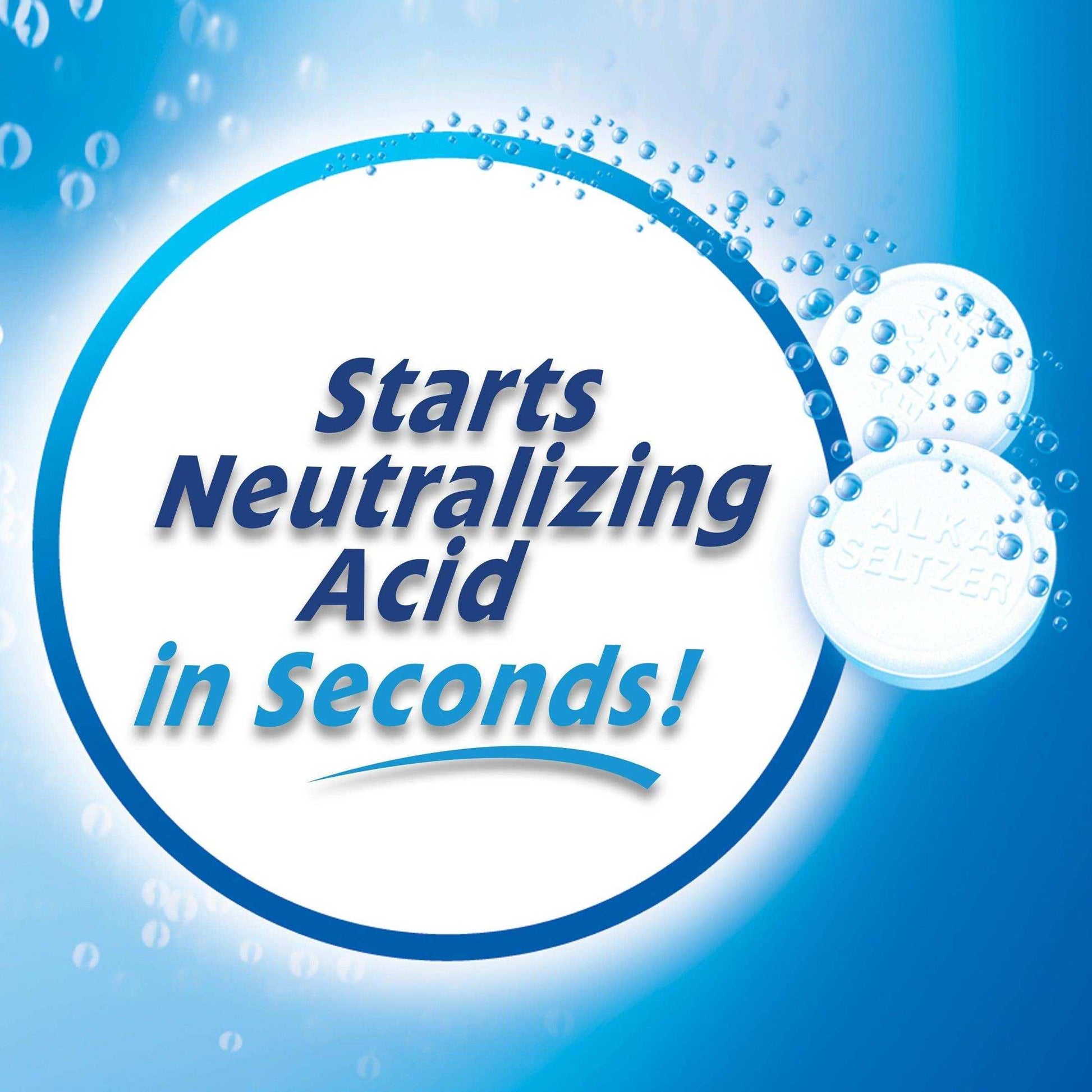 Alka-Seltzer Heartburn Relief Effervescent Tablets Gold - 36 Count - Shop Home Med