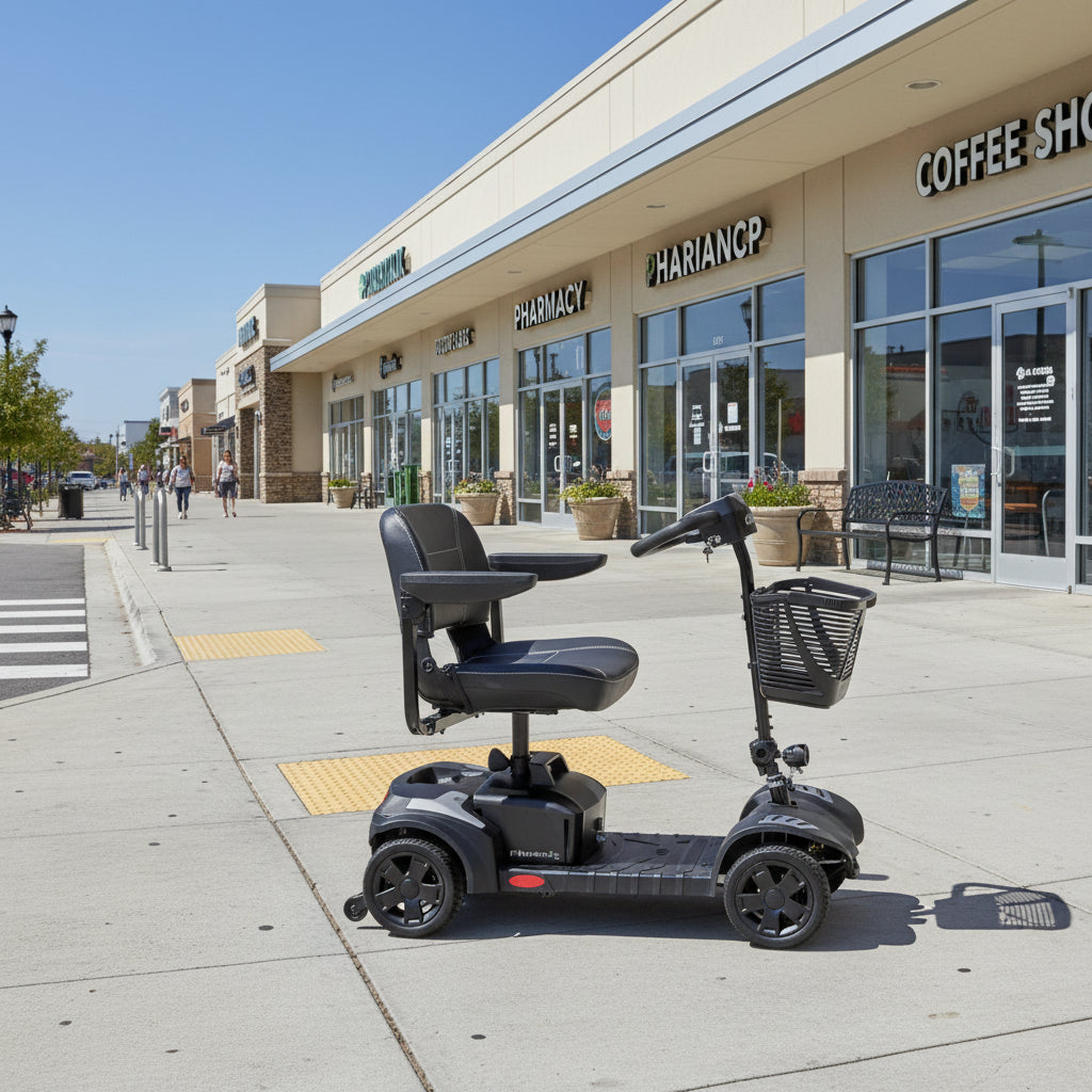 Drive Medical Phoenix LT Portable 4-Wheel Travel Power Scooter