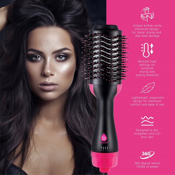 Pursonic One Step Hair Dryer & Volumizer Brush