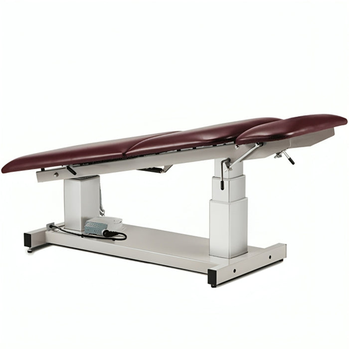 Clinton Customizable General Ultrasound Table with Three-Section Top