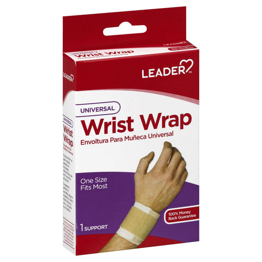 Leader Tm Wrist Wrap Universal , Supports-Braces