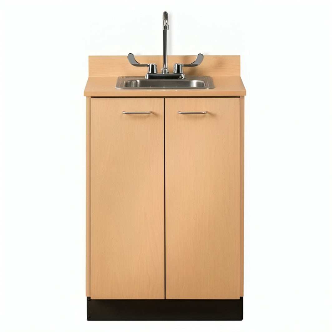 Clinton Customizable Base Cabinet with 2 Doors and Sink Option