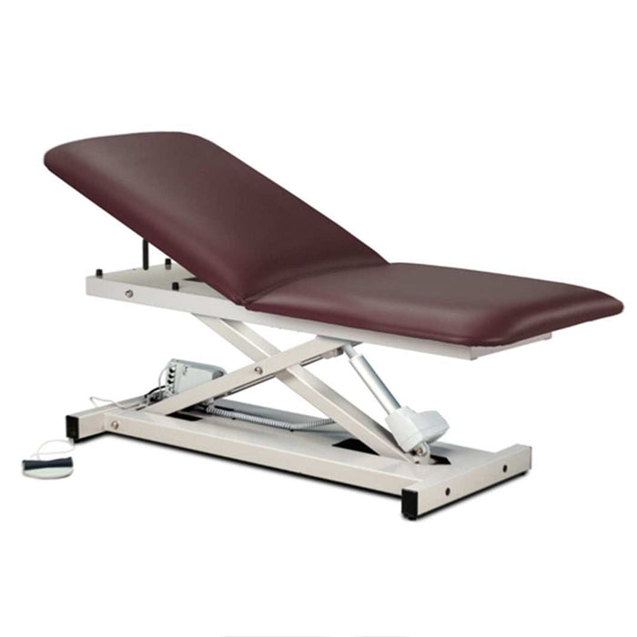 Clinton Power XL 600 Customizable Open Base Power Table with Adjustable Back