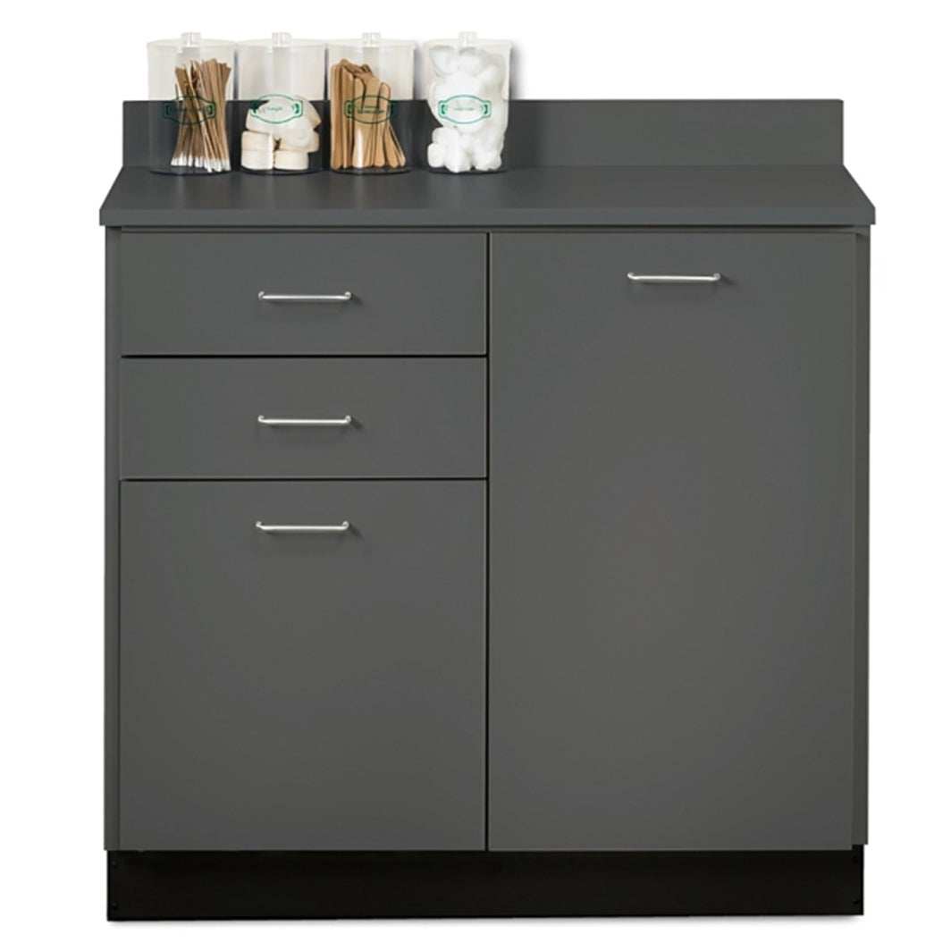 Clinton Customizable Base Cabinet with 2 Doors and 2 Drawers