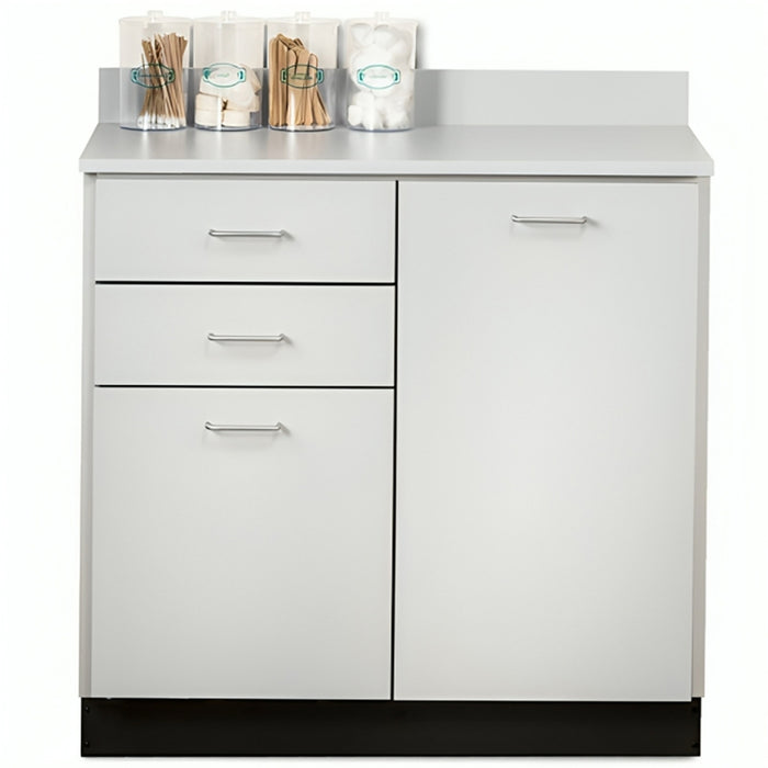 Clinton Customizable Base Cabinet with 2 Doors and 2 Drawers