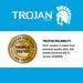 Trojan Double Ecstasy Lubricated Condoms - 10 Ct