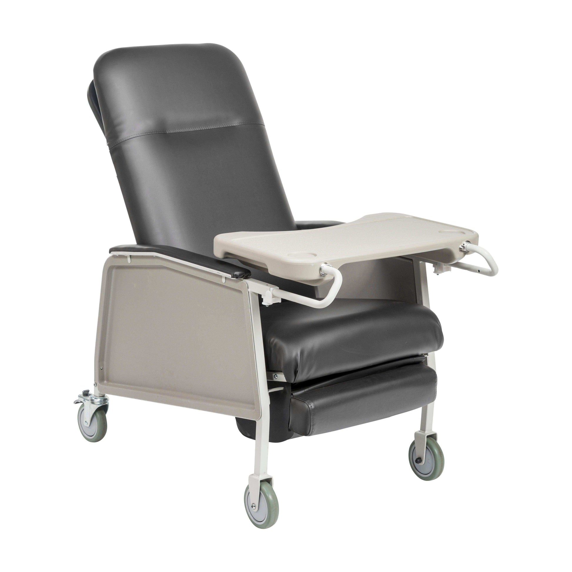 Drive Medical 3 Position Heavy Duty Bariatric Geri Chair Recliner in Charcoal