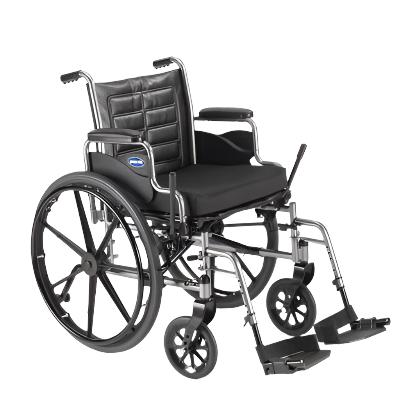 Invacare Tracer Wheelchairs Desk Arms Full-Length Arms and Enhanced Support