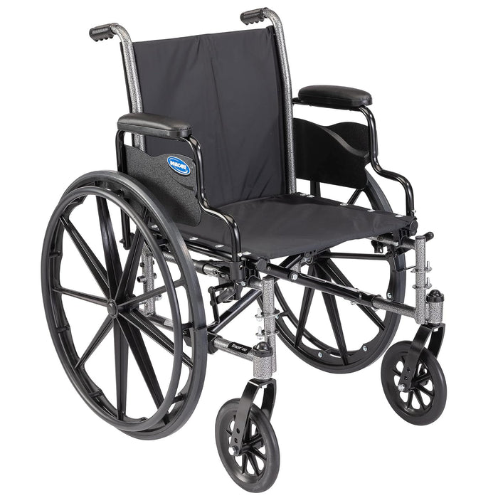 Invacare Tracer Wheelchairs Desk Arms Full-Length Arms and Enhanced Support