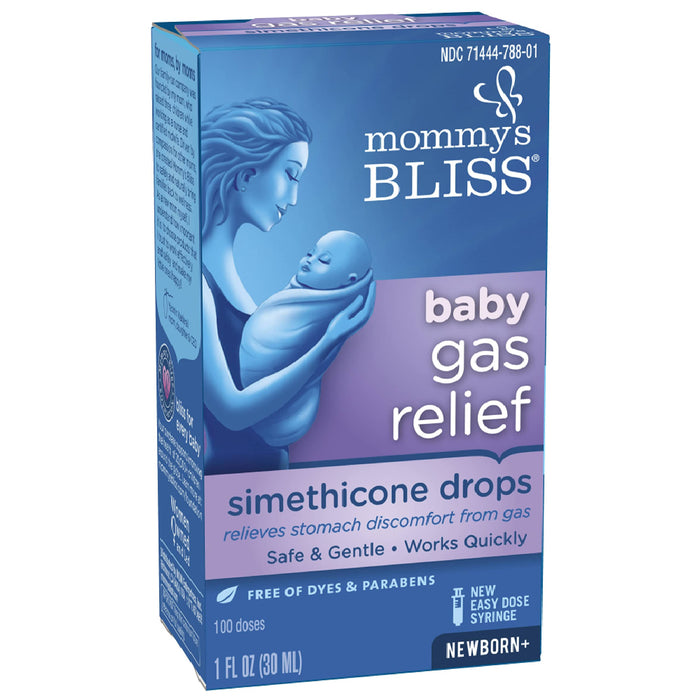 Mommy's Bliss Baby Gas Relief Simethicone Drops Newborn+