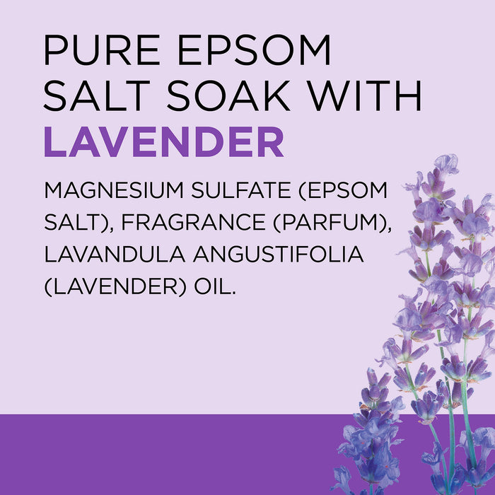 Dr. Teal's Epsom Salt Soak Soothe & Sleep with Lavender - 3 Lbs