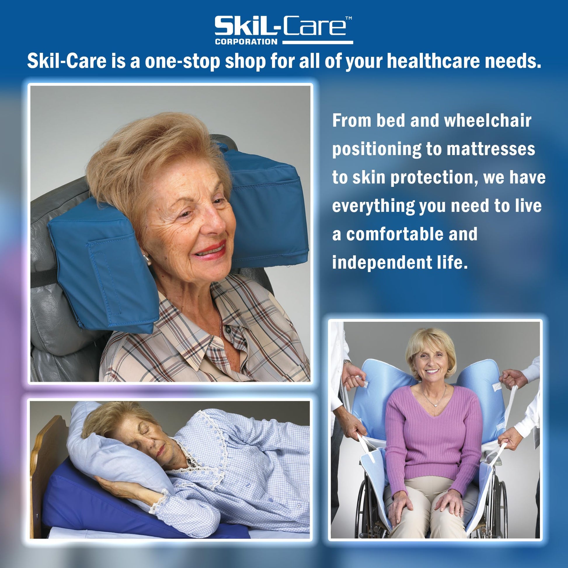Wheelchair Lateral Positioning Cushion with LSII Cover shophomemed