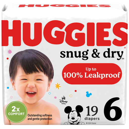 Huggies Disney Mickey Mouse Snug & Dry Baby Diapers